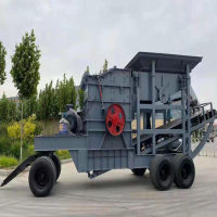 移動(dòng)一體破碎機(jī)